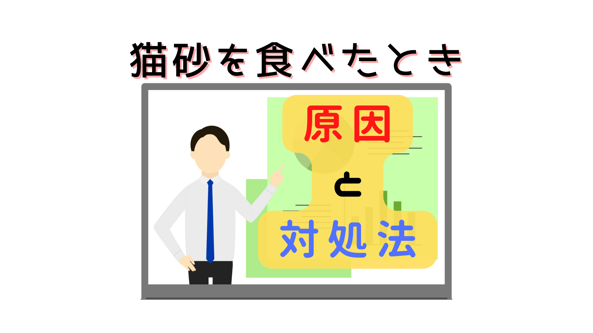 猫砂を食べたときの原因と対処法